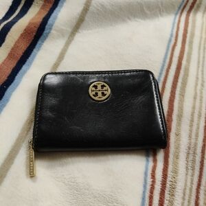 Tory Burch Black Leather Wallet